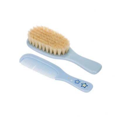 Canpol babies Newborn Baby Baby Brush With Comb Stars Гребен за коса за деца Комплект