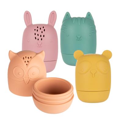 Canpol babies Silicone Bath Toys Играчка за деца Комплект