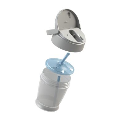 LOVI Salt&amp;Pepper Cup With Straw Чаша за деца 350 ml