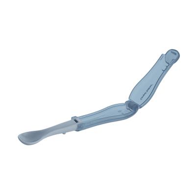 Canpol babies Travel Spoon Foldable Blue Съдове за деца 1 бр