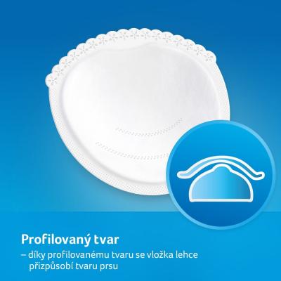 LOVI Discreet Elegance Disposable Breast Pads Beige Подплънки за кърмачки за жени Комплект