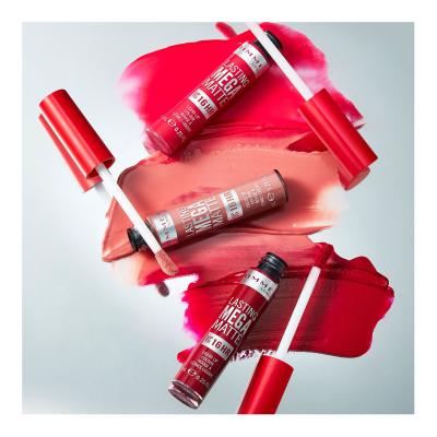 Rimmel London Lasting Mega Matte Liquid Lip Colour Червило за жени 7,4 ml Нюанс Ruby Passion