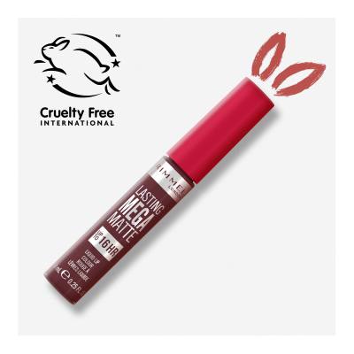 Rimmel London Lasting Mega Matte Liquid Lip Colour Червило за жени 7,4 ml Нюанс Plum This Show