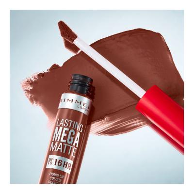 Rimmel London Lasting Mega Matte Liquid Lip Colour Червило за жени 7,4 ml Нюанс Lovebite