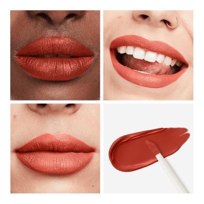 Rimmel London Lasting Mega Matte Liquid Lip Colour Червило за жени 7,4 ml Нюанс Scarlet Flames