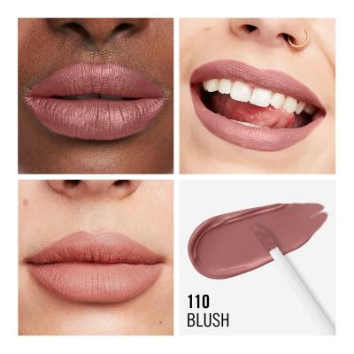 Rimmel London Lasting Mega Matte Liquid Lip Colour Червило за жени 7,4 ml Нюанс Blush