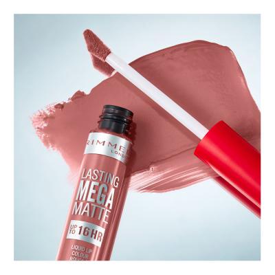 Rimmel London Lasting Mega Matte Liquid Lip Colour Червило за жени 7,4 ml Нюанс Blush