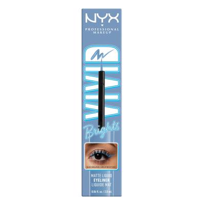 NYX Professional Makeup Vivid Brights Очна линия за жени 2 ml Нюанс 05 Cobalt Crush