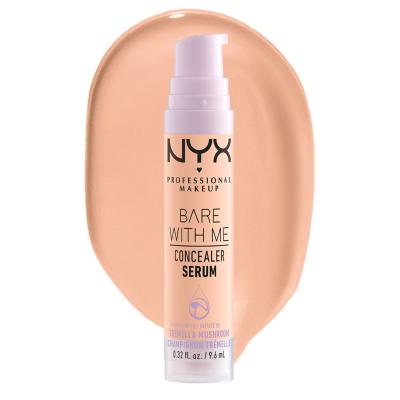 NYX Professional Makeup Bare With Me Serum Concealer Коректор за жени 9,6 ml Нюанс 2.5 Medium Vanilla