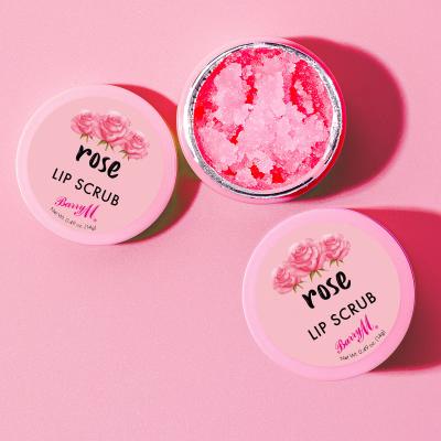 Barry M Lip Scrub Rose Ексфолиант за жени 14 g