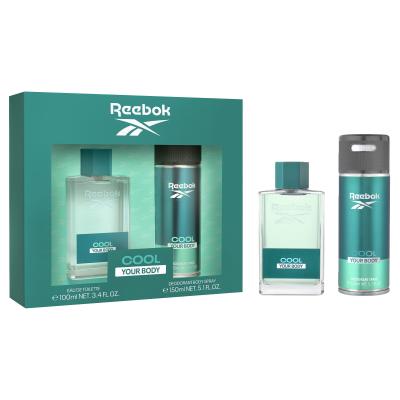 Reebok Cool Your Body Подаръчен комплект EDT 100 ml + дезодорант 150 ml