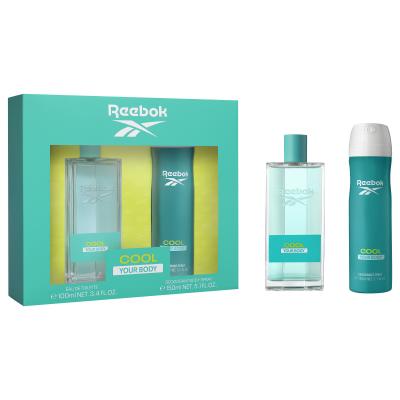 Reebok Cool Your Body Подаръчен комплект EDT 100 ml + дезодорант 150 ml