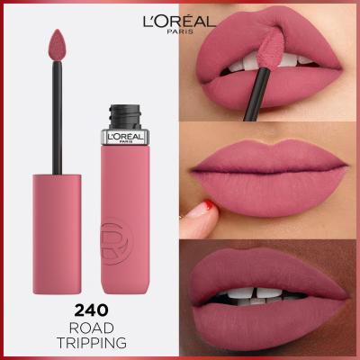 L&#039;Oréal Paris Infaillible Matte Resistance Lipstick Червило за жени 5 ml Нюанс 240 Road Tripping