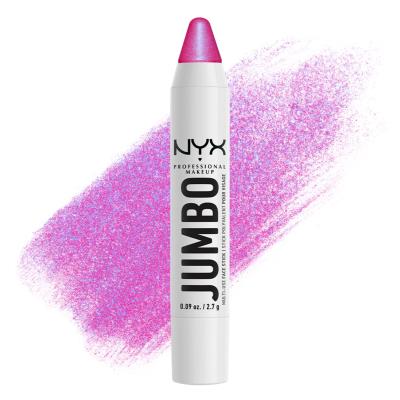 NYX Professional Makeup Jumbo Multi-Use Highlighter Stick Хайлайтър за жени 2,7 g Нюанс 04 Blueberry Muffin