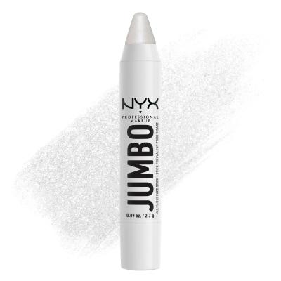 NYX Professional Makeup Jumbo Multi-Use Highlighter Stick Хайлайтър за жени 2,7 g Нюанс 02 Vanilla Ice Cream