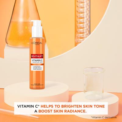 L&#039;Oréal Paris Revitalift Clinical Vitamin C + Salicylic Acid Cleanser Почистваща пяна 150 ml