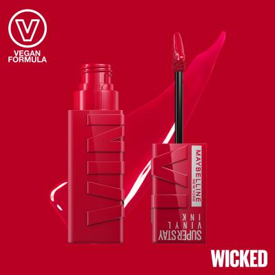 Maybelline Superstay Vinyl Ink Liquid Червило за жени 4,2 ml Нюанс 50 Wicked