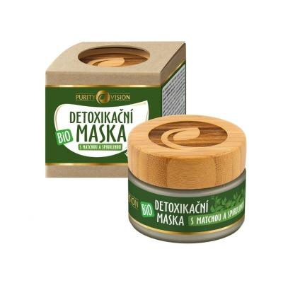 Purity Vision Detox Mask Matcha &amp; Spirulina Маска за лице 40 ml