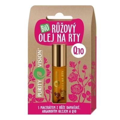 Purity Vision Rose Bio Lip Oil Масло за устни 10 ml