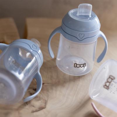 LOVI First Cup With Spout Blue 6m+ Чаша за деца 150 ml