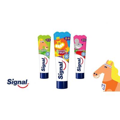 Signal Kids Strawberry Паста за зъби за деца 50 ml