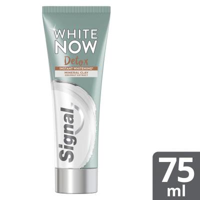 Signal White Now Detox Coconut &amp; Clay Паста за зъби 75 ml