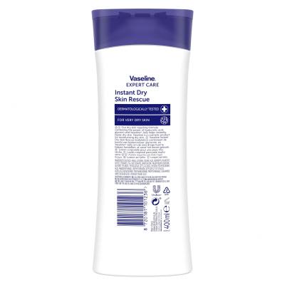 Vaseline Expert Care Instant Dry Skin Rescue Лосион за тяло за жени 400 ml