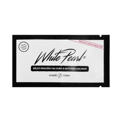 White Pearl PAP Charcoal Whitening Strips Избелване на зъби Комплект