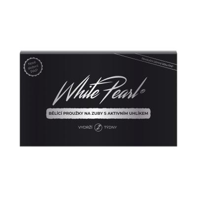 White Pearl PAP Charcoal Whitening Strips Избелване на зъби Комплект