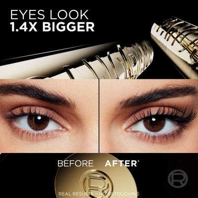 L&#039;Oréal Paris Volume Million Lashes Подаръчен комплект спирала Volume Million Lashes Mascara 10,5 ml + почистване на грим от очи и устни Hyaluron Specialist Replumping Make-up Remover 125 ml + околоочна маска Revitalift Filler HA Cooling Tissue Eye Serum-Mask 11 g