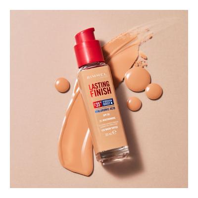 Rimmel London Lasting Finish 35H SPF20 Фон дьо тен за жени 30 ml Нюанс 001 Pearl