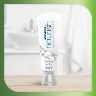 Sensodyne Nourish Healthy White Паста за зъби 75 ml