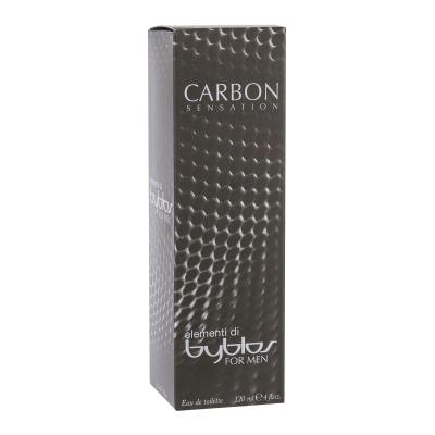 Byblos Carbon Sensation Eau de Toilette за мъже 120 ml увредена кутия