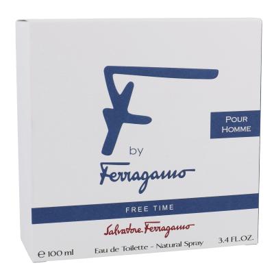 Ferragamo F by Ferragamo Free Time Eau de Toilette за мъже 100 ml увредена кутия