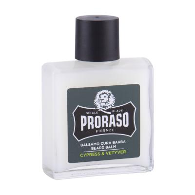 PRORASO Cypress &amp; Vetyver Beard Balm Балсам за брада за мъже 100 ml увредена кутия