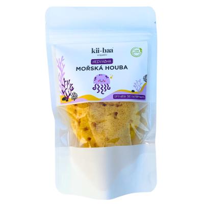 Kii-Baa Organic Silky Sea Sponge 8-10 cm Аксесоари за къпане 1 бр