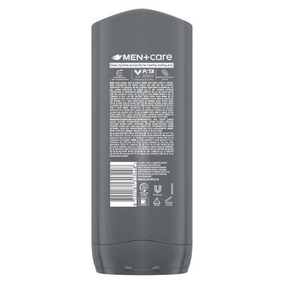 Dove Men + Care Hydrating Clean Comfort Душ гел за мъже 400 ml