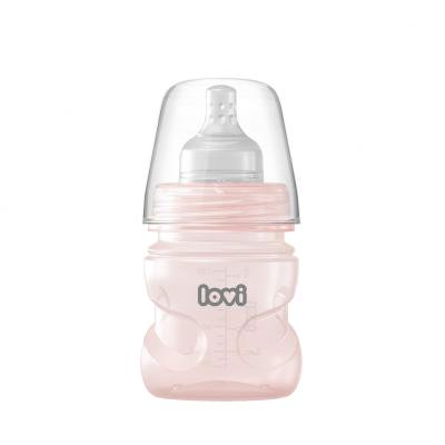 LOVI Trends Bottle 0m+ Pink Бебешко шише за деца 120 ml