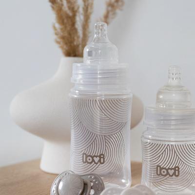 LOVI Harmony Trends Bottle 0m+ Бебешко шише за деца 120 ml