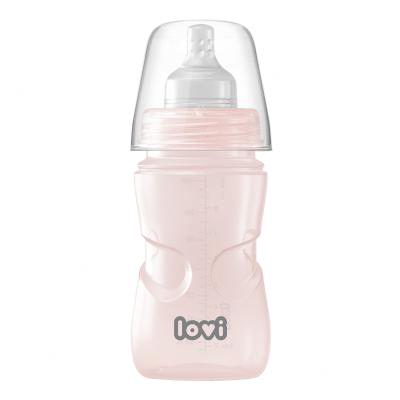 LOVI Trends Bottle 3m+ Pink Бебешко шише за деца 250 ml