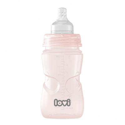 LOVI Trends Bottle 3m+ Pink Бебешко шише за деца 250 ml