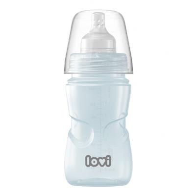 LOVI Trends Bottle 3m+ Green Бебешко шише за деца 250 ml