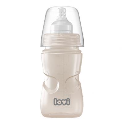 LOVI Trends Bottle 3m+ Beige Бебешко шише за деца 250 ml