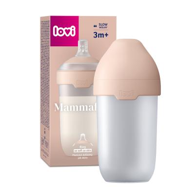 LOVI Mammafeel Bottle 3m+ Бебешко шише за деца 250 ml