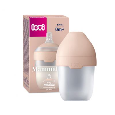 LOVI Mammafeel Bottle 0m+ Бебешко шише за деца 150 ml