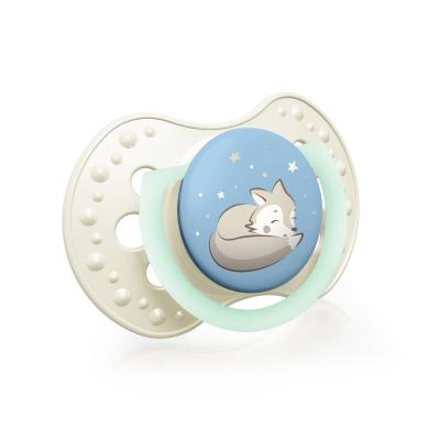 LOVI Night &amp; Day Dynamic Soother Boy 3-6m Биберон за деца 2 бр