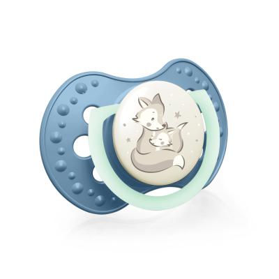 LOVI Night &amp; Day Dynamic Soother Boy 3-6m Биберон за деца 2 бр