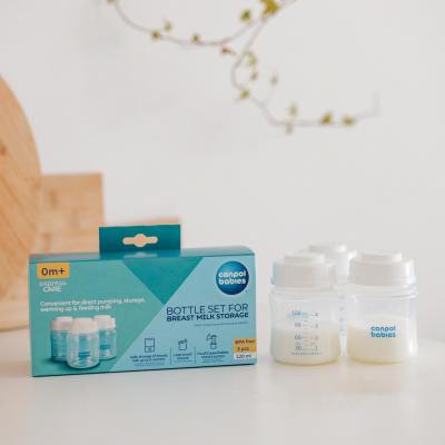 Canpol babies Express Care Bottle Set For Breast Milk Storage Съдове за жени Комплект