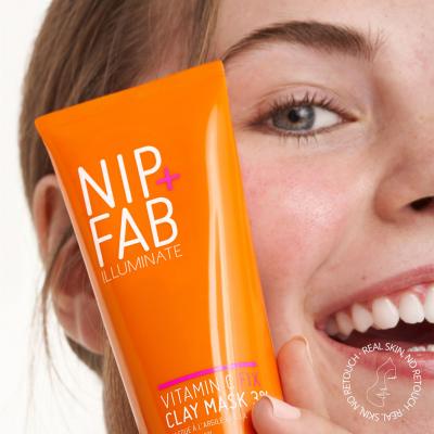 NIP+FAB Illuminate Vitamin C Fix Clay Mask 3% Маска за лице за жени 75 ml