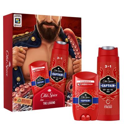 Old Spice Captain Подаръчен комплект деостик 50 ml + душ гел 3в1 250 ml